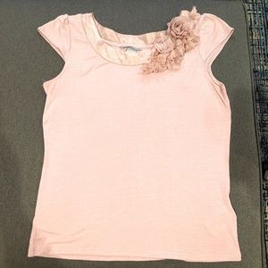 BOGO H&M Cap-Sleeved Blouse w/Silk Neck Detailing
